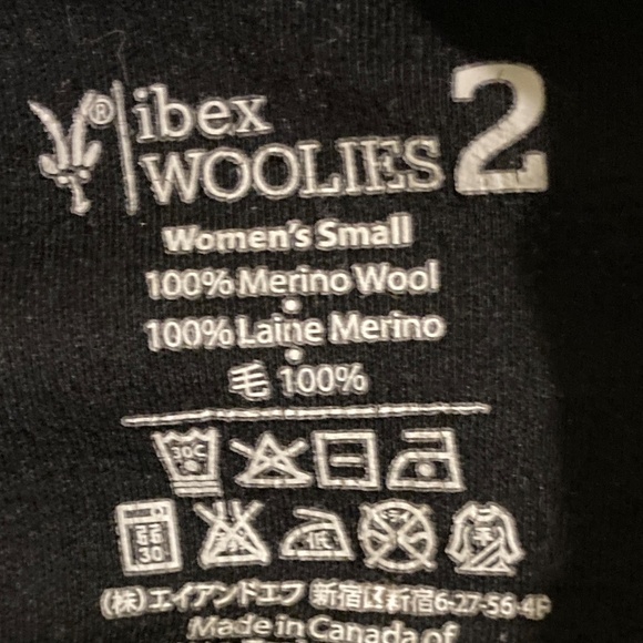 Ibex 100% Merino Woolies 1/4 Zip Baselayer - Picture 2 of 2
